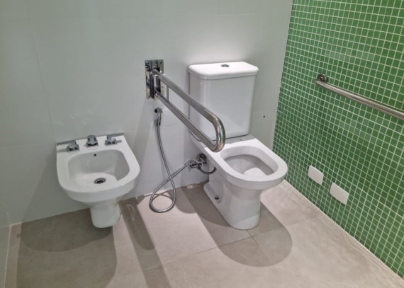 O triturador sanitário Sanitop foi o melhor custo-benefício para criar um novo banheiro em apartamento