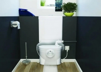 Mais um triturador sanitário instalado pela equipe da LOFT, empresa especializada em reforma de apartamentos.